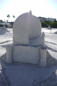 soul reunion sand sculpture