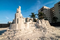 fortress sand sculpture