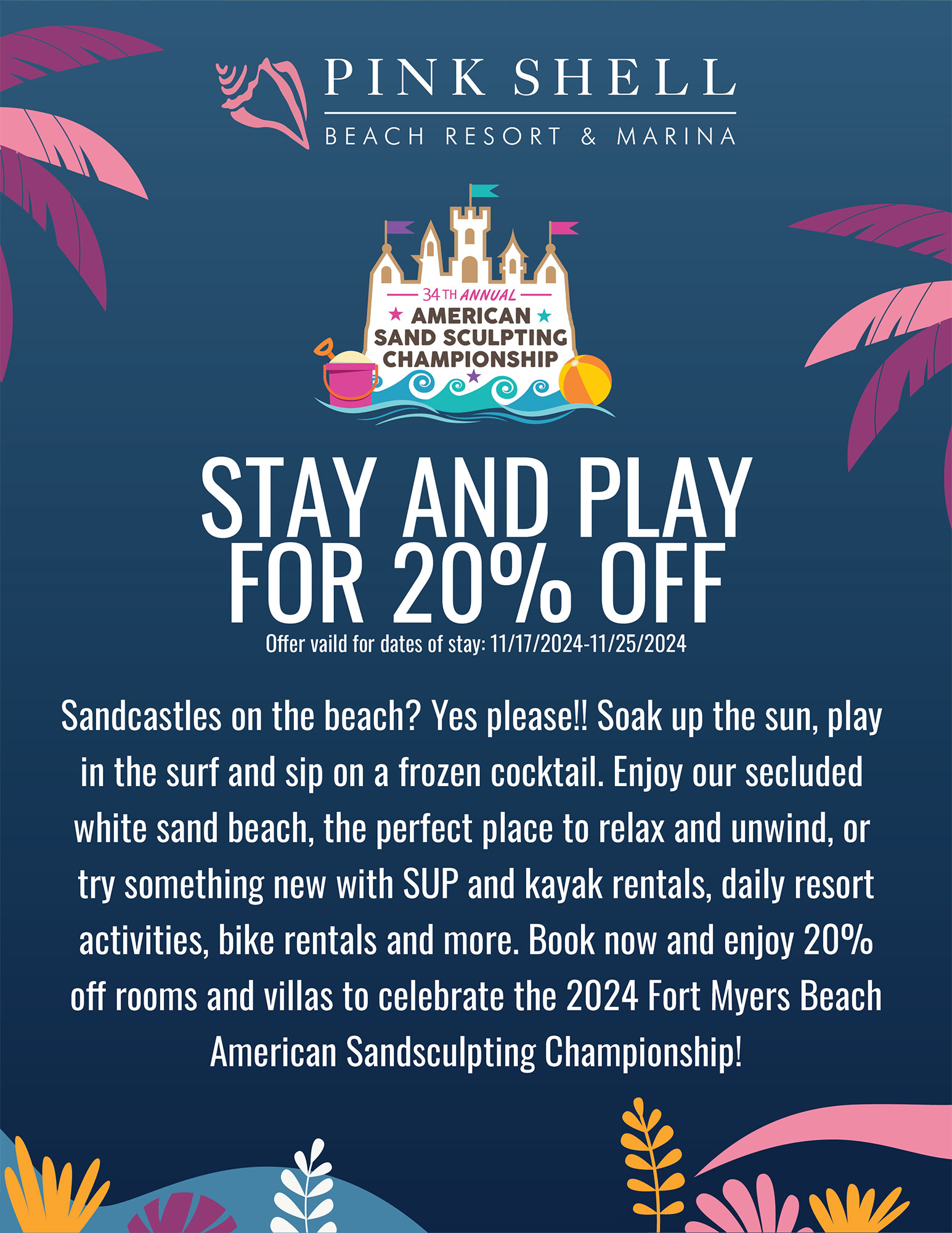 Stay-&-Play offers-Pink-SHell